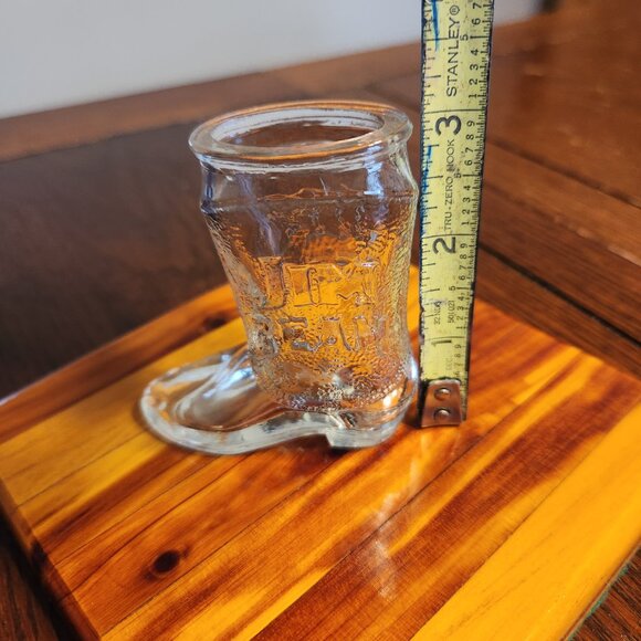 Jim Beam Boot Shot Glass DISCOUNTED SHIPPING - Picture 3 of 7